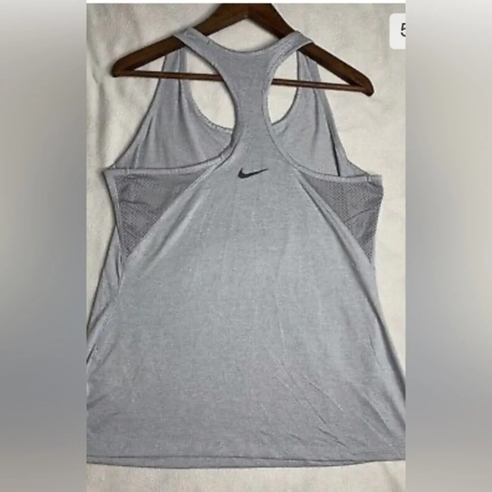 NEW Nike Gray Workout Athletic Racerback Tank size small